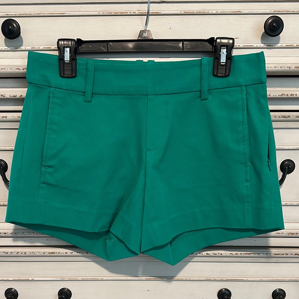 Lilly Pulitzer Green Shorts with Tailored Design